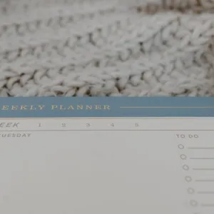 Weekly Planner Pad