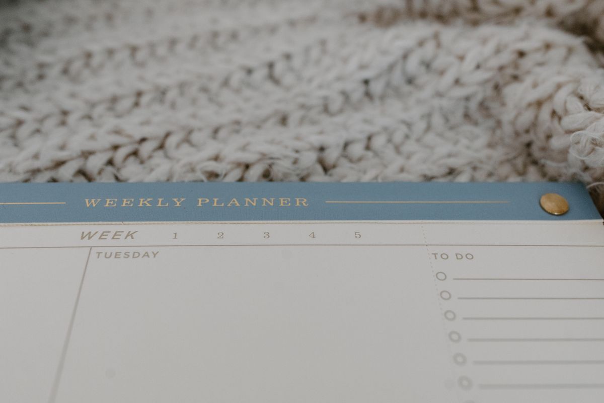 Weekly Planner Pad