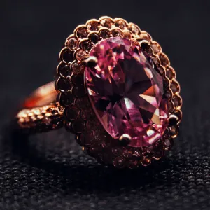 Amethyst Gold Ring